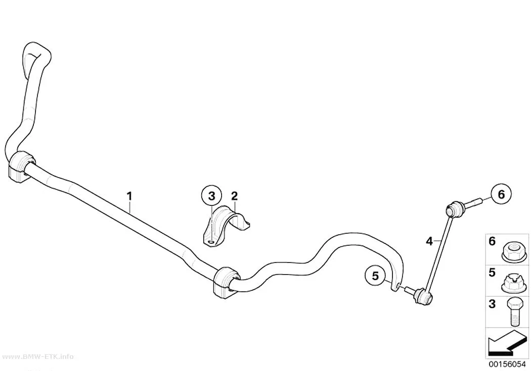 Šema: Stabilizator, prednji