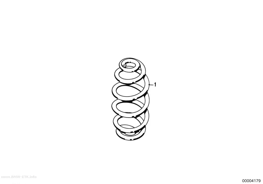 Šema: Komplet spiralnih opruga