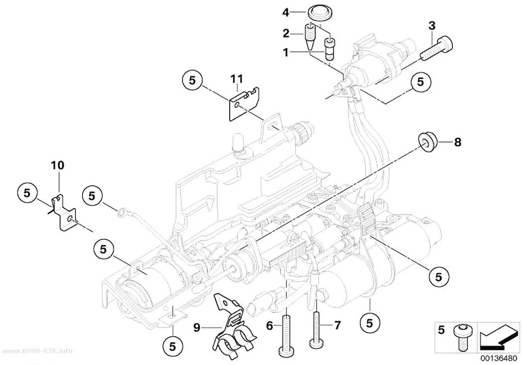 Šema: Hidraulični nosač GS6S37BZ (SMG)