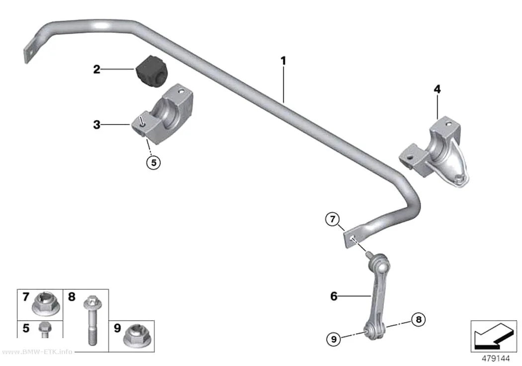 Šema: Stabilizator, zadnji