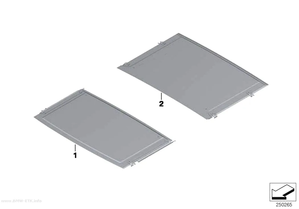 Šema: Individual panoramski stakleni krov