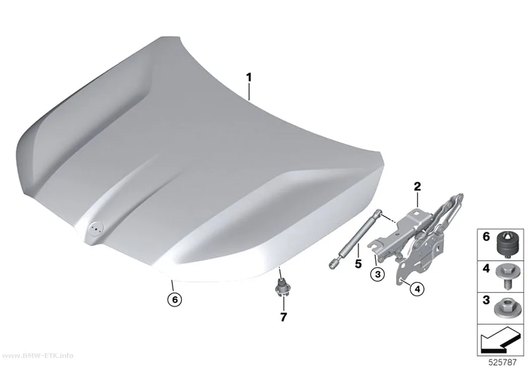 Šema: Hauba i ugrađeni delovi