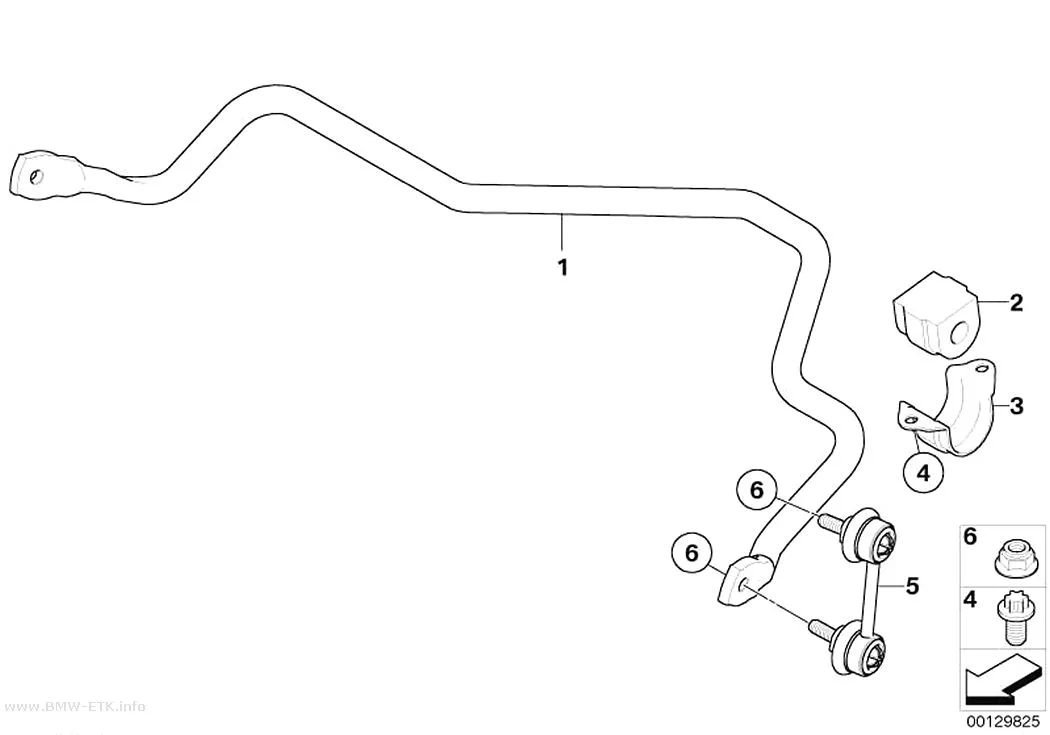 Šema: Stabilizator, zadnji