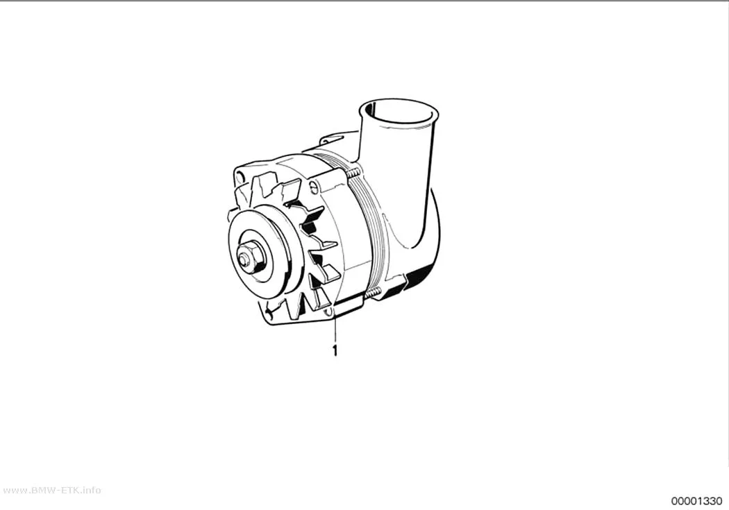 Šema: Alternator