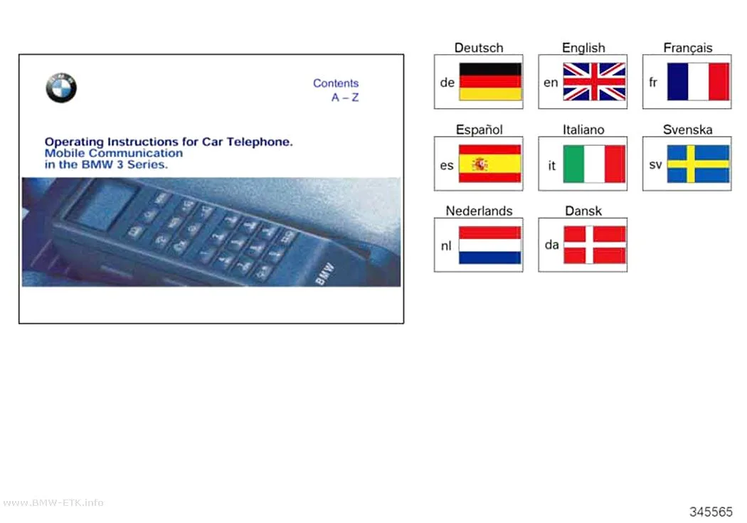 Šema: Telefon, fiksna ugradnja, SA623 / 629