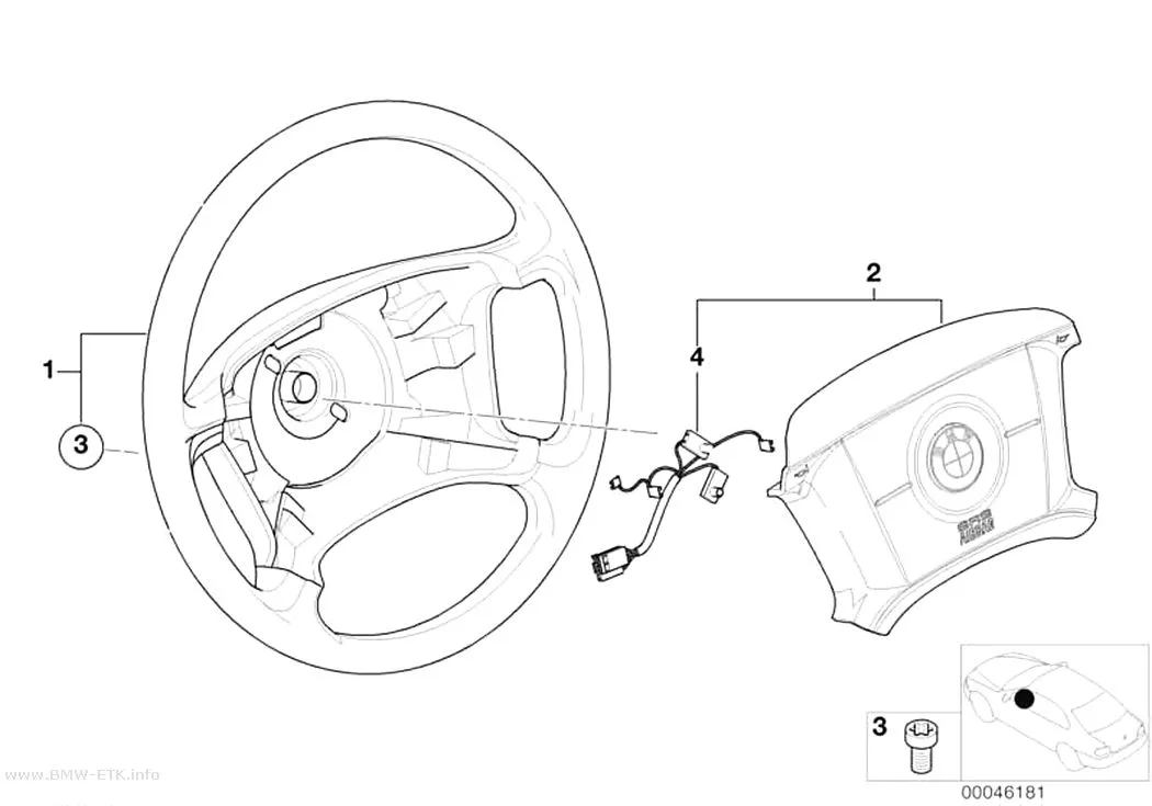 Šema: Volan, Smart airbag