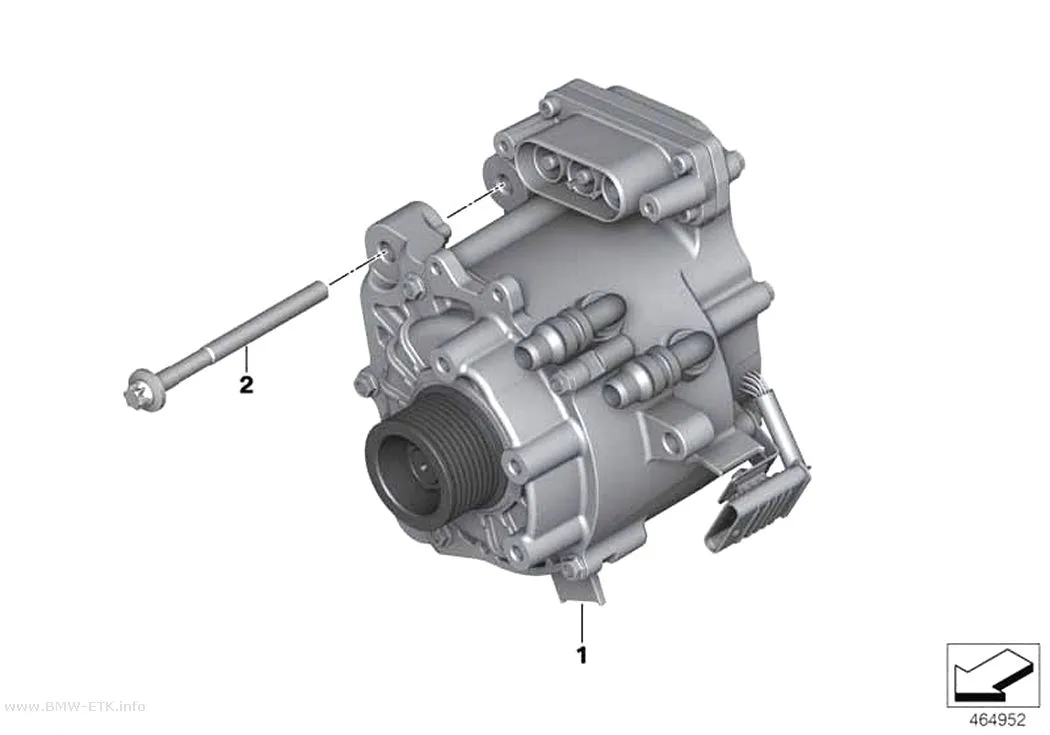 Šema: Starter-generator