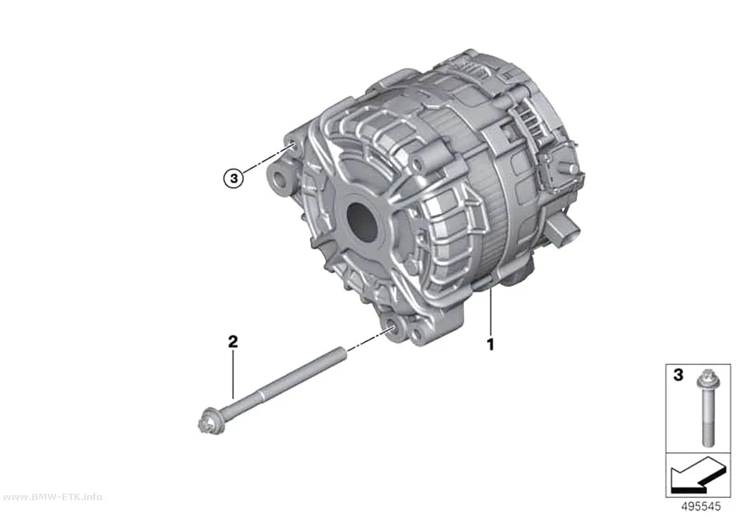 Šema: Alternator
