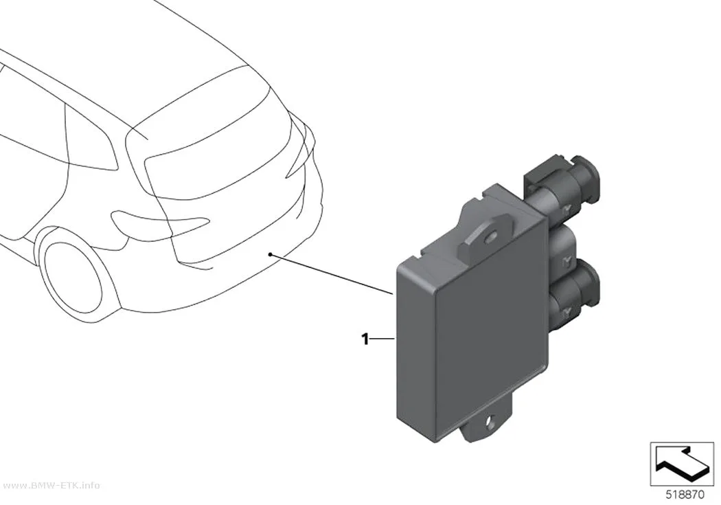 Šema: Upravljačka jedinica Smart Opener
