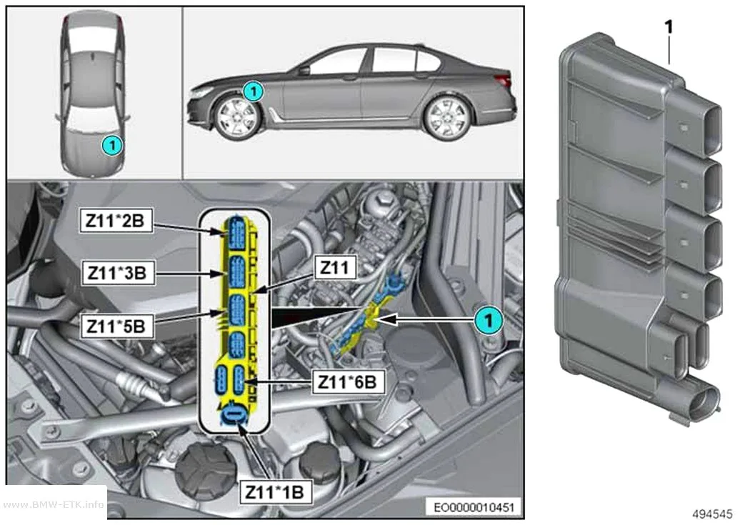 Šema: Integrisani modul napajanja Z11