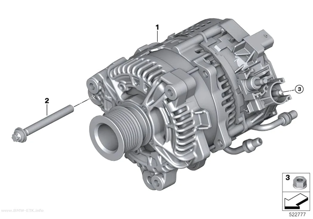 Šema: Starter-generator