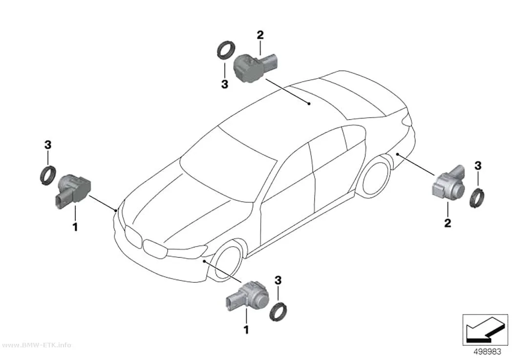 Šema: Parking Assistant (PMA)