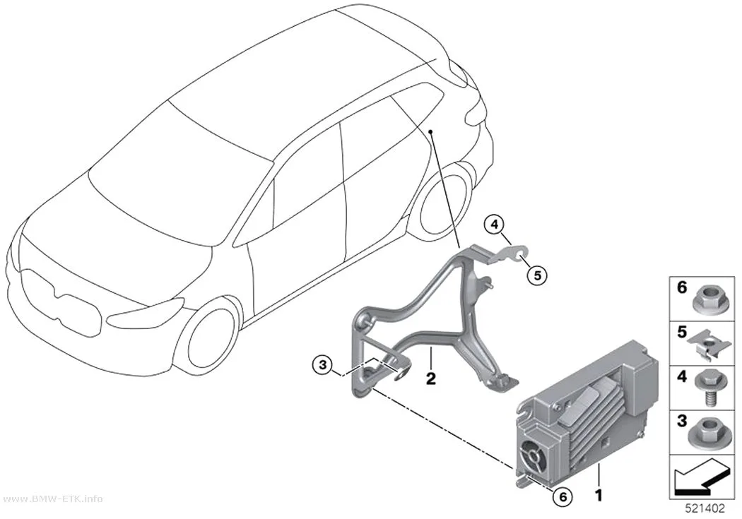Šema: Prijemni audio modul