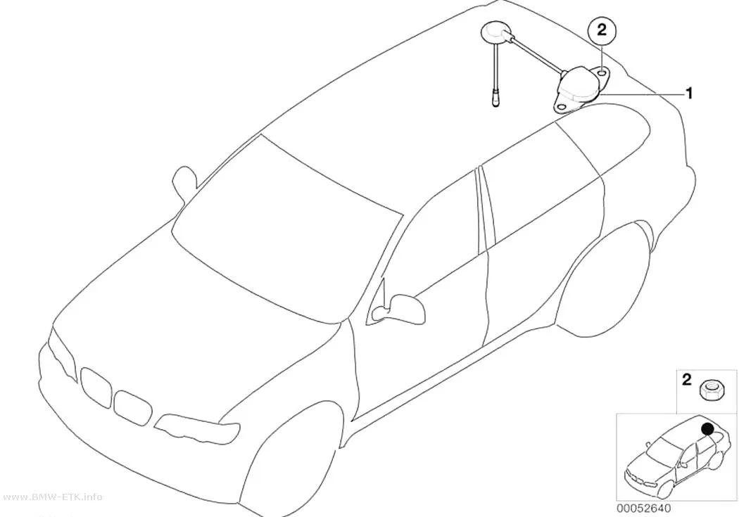 Šema: GPS antena