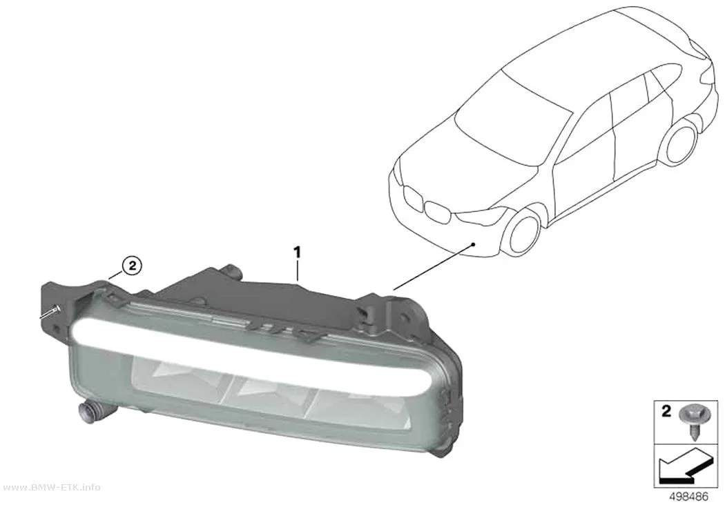 Šema: LED svetla za maglu