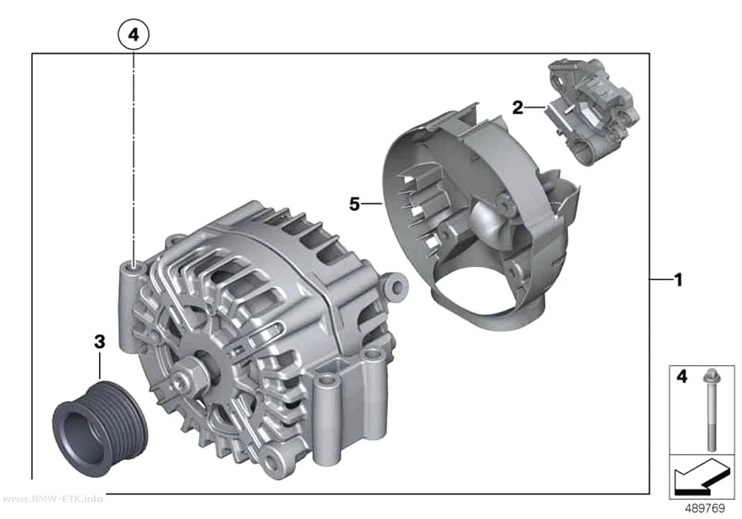 Šema: Alternator