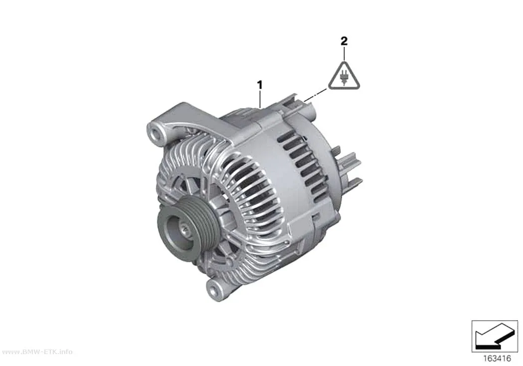 Šema: Alternator