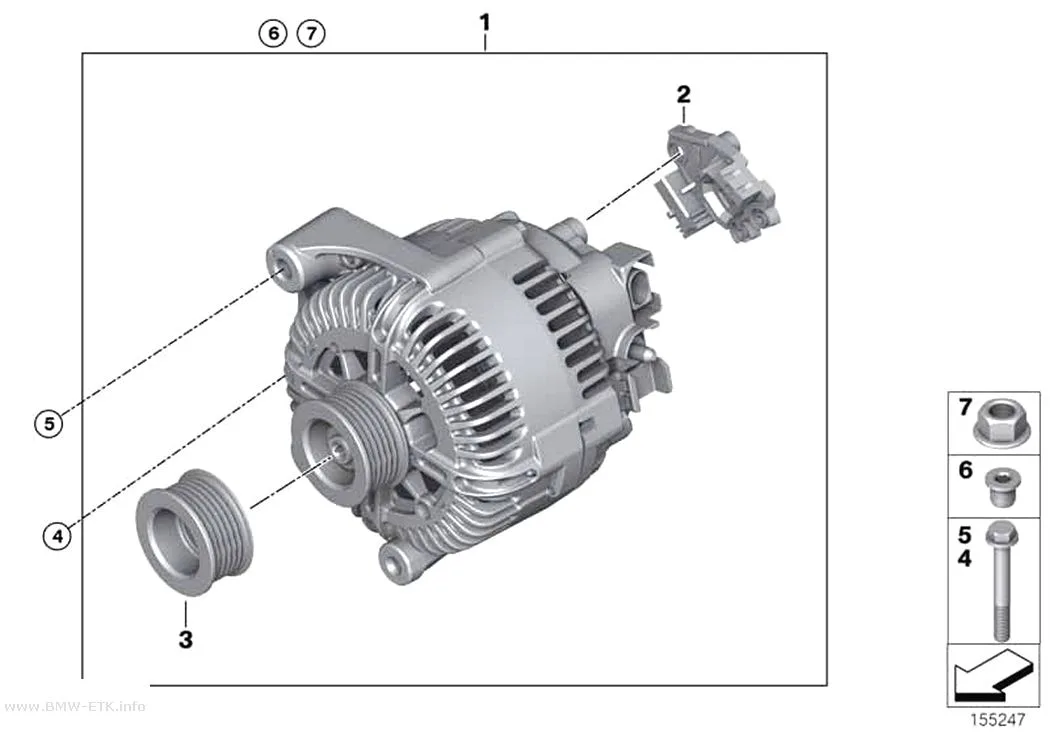 Šema: Alternator