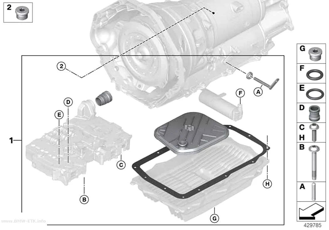 Šema: Birač menjača GA8HP76X