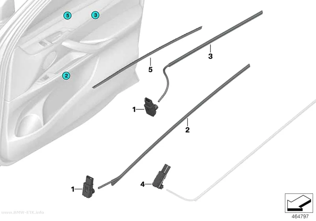 Šema: LED modul / optički provodnik vrata