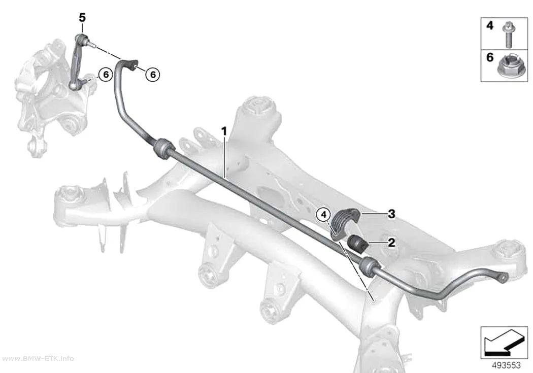 Šema: Stabilizator, zadnji