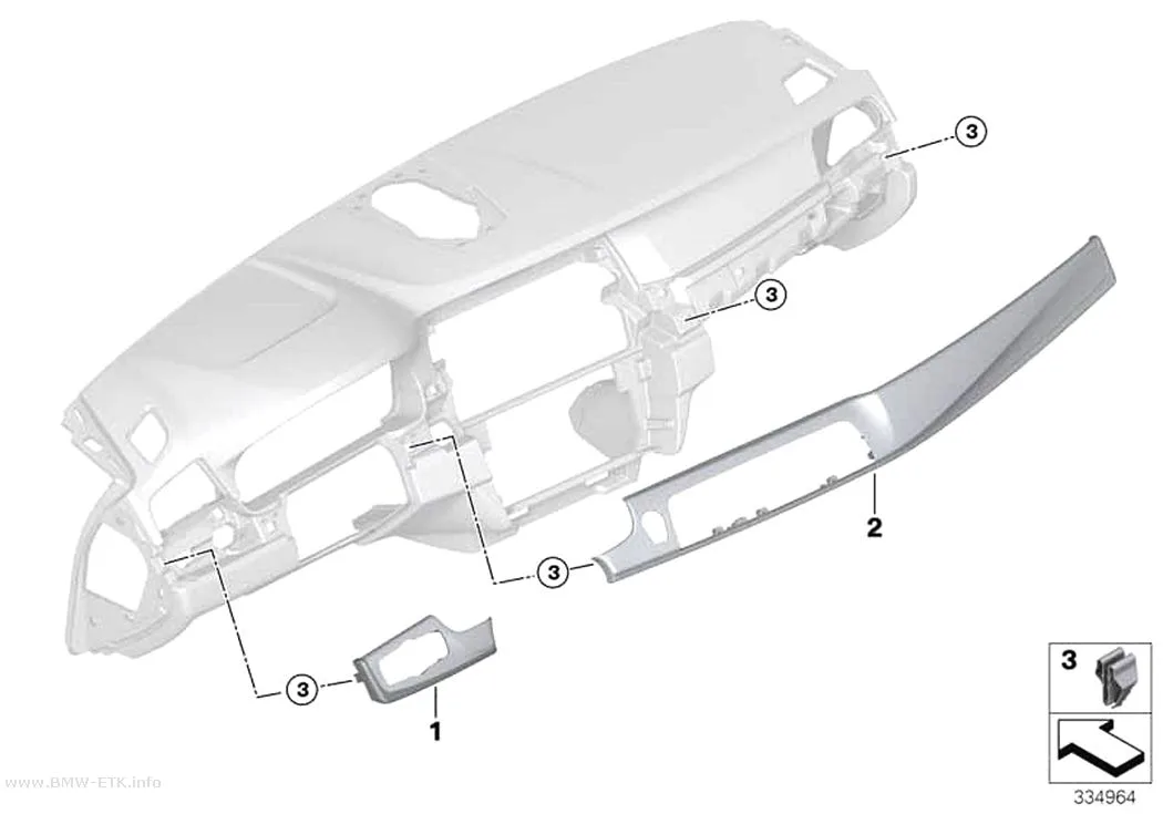 Šema: Ukrasne lajsne instrument table