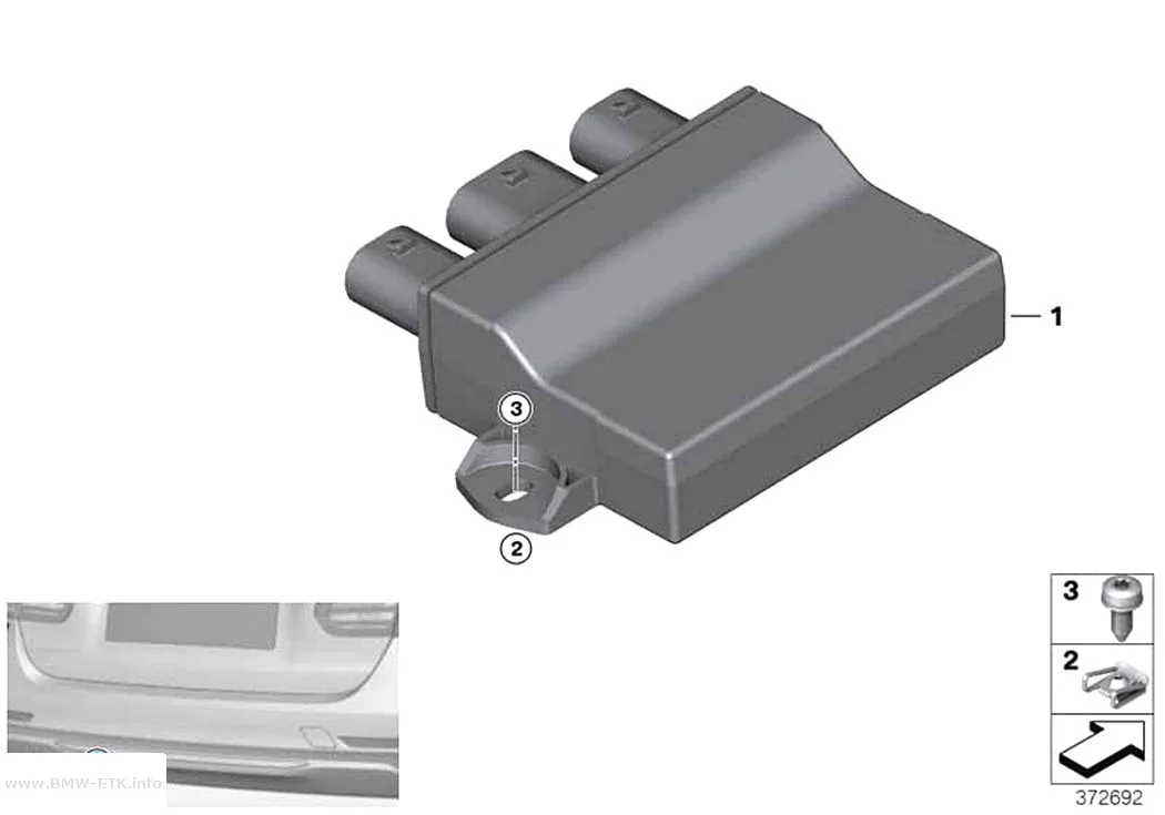Šema: Upravljačka jedinica Smart Opener