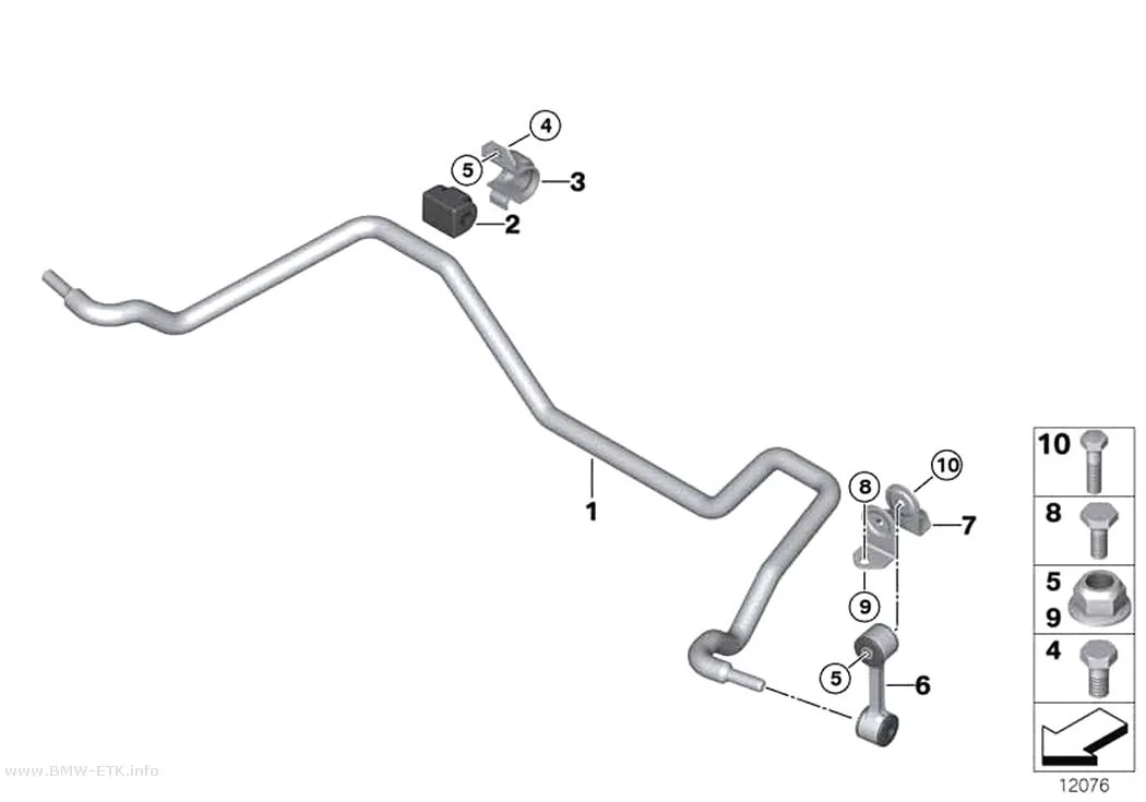 Šema: Stabilizator, zadnji