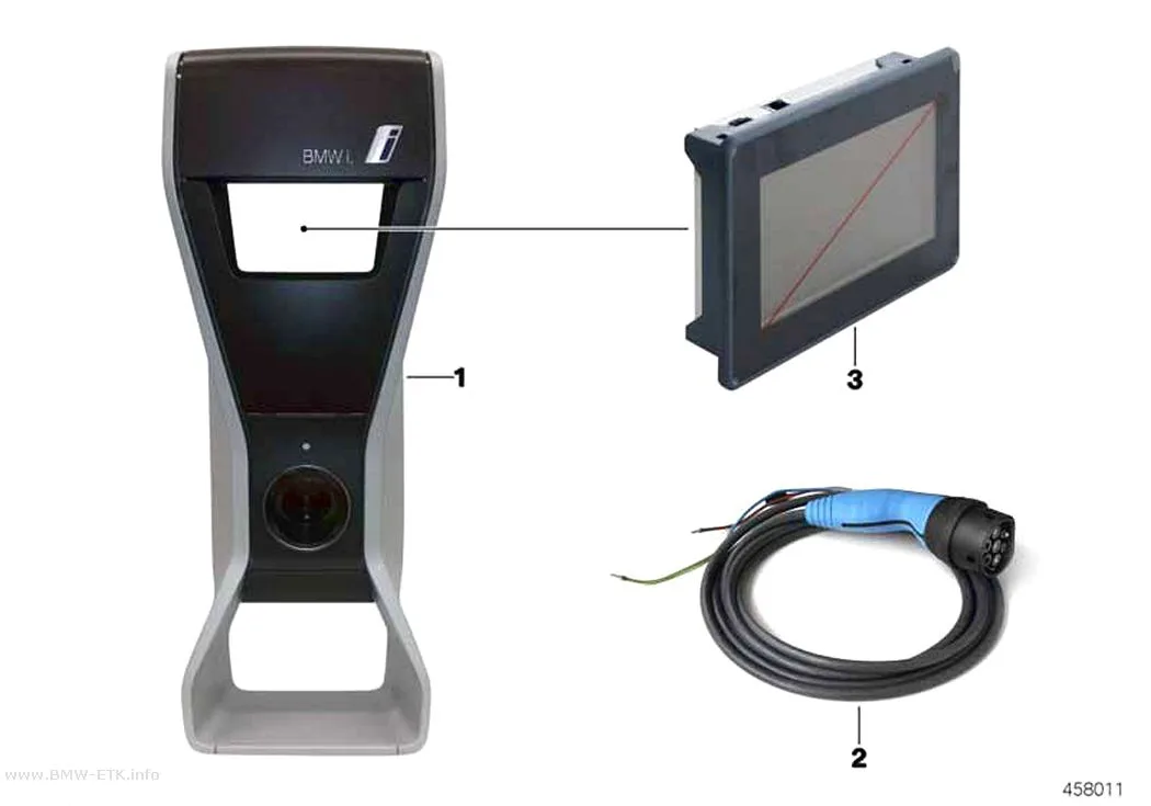Šema: Rezervni delovi za Wallbox Pro