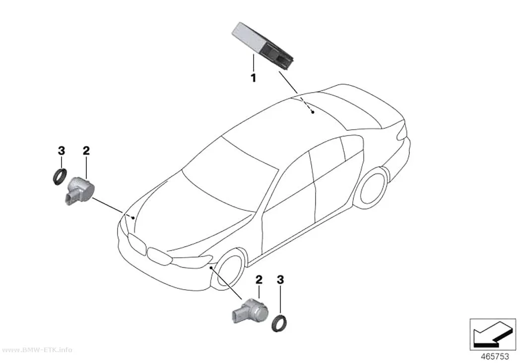 Šema: Parking Assistant (PMA)