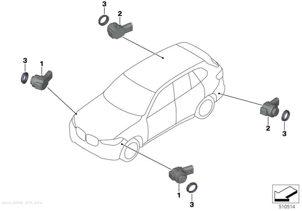 Šema: Parking Assistant (PMA)