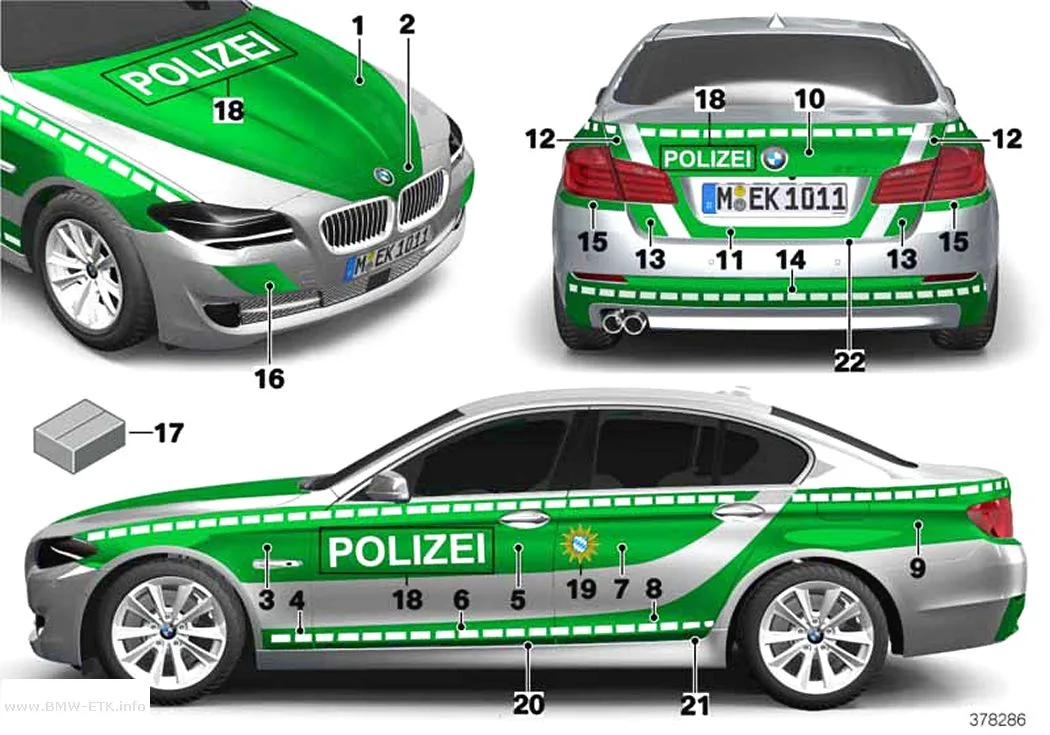 Šema: Policijska nalepnica