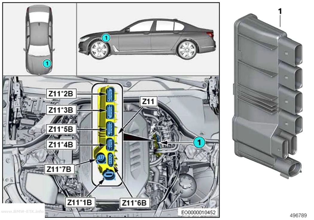 Šema: Integrisani modul napajanja Z11