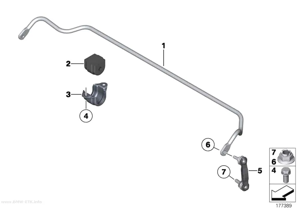 Šema: Stabilizator, zadnji