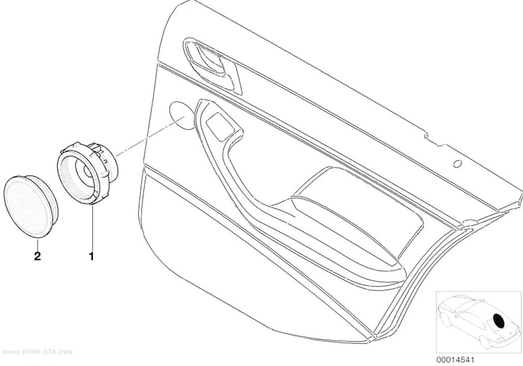Šema: Delovi HiFi sistema Harman Kardon, zadnja vrata