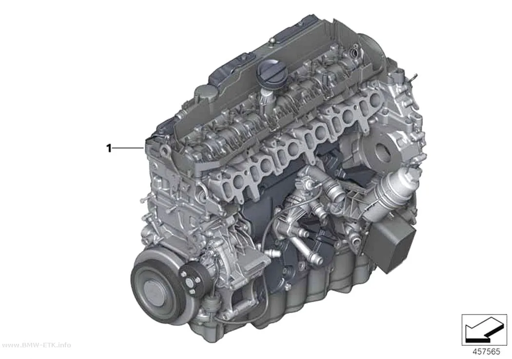 Šema: Kratki motor