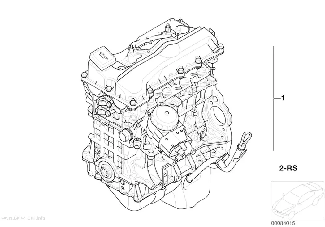 Šema: Kratki motor