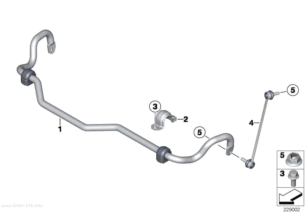 Šema: Stabilizator, prednji