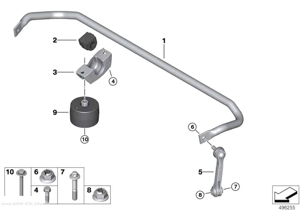 Šema: Stabilizator, zadnji
