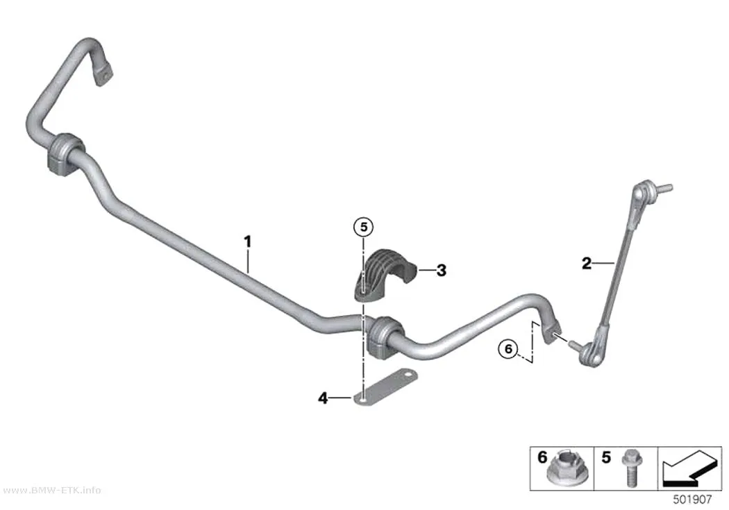 Šema: Stabilizator, prednji