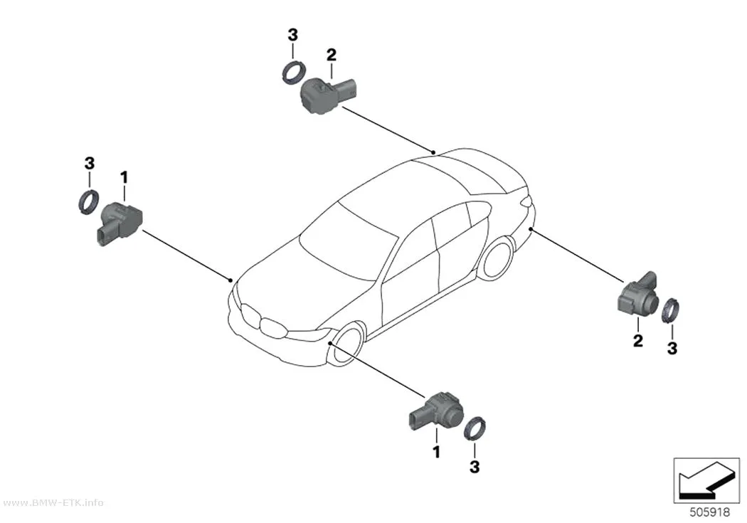 Šema: Parking Assistant (PMA)