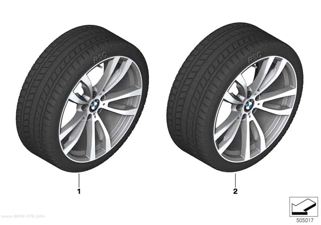 Šema: Spike / SC zimski točak sa gumom, Style 469M - 20"