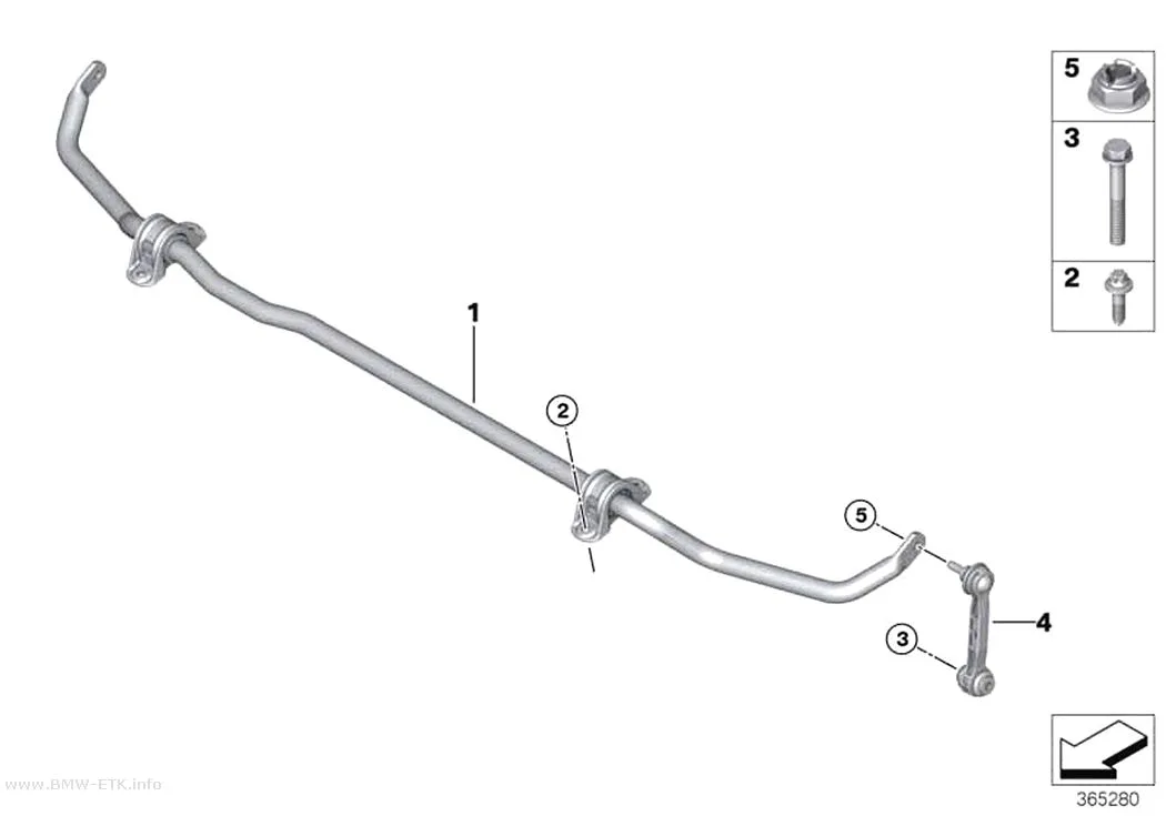 Šema: Stabilizator, zadnji