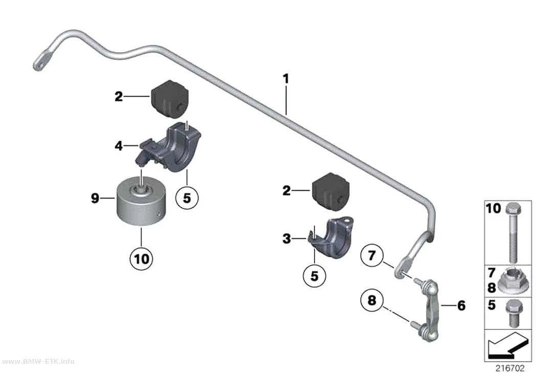 Šema: Stabilizator, zadnji