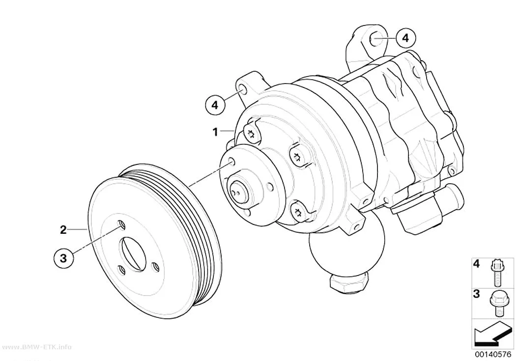 Šema: Pumpa upravljača / Dynamic Drive / aktivno upravljanje