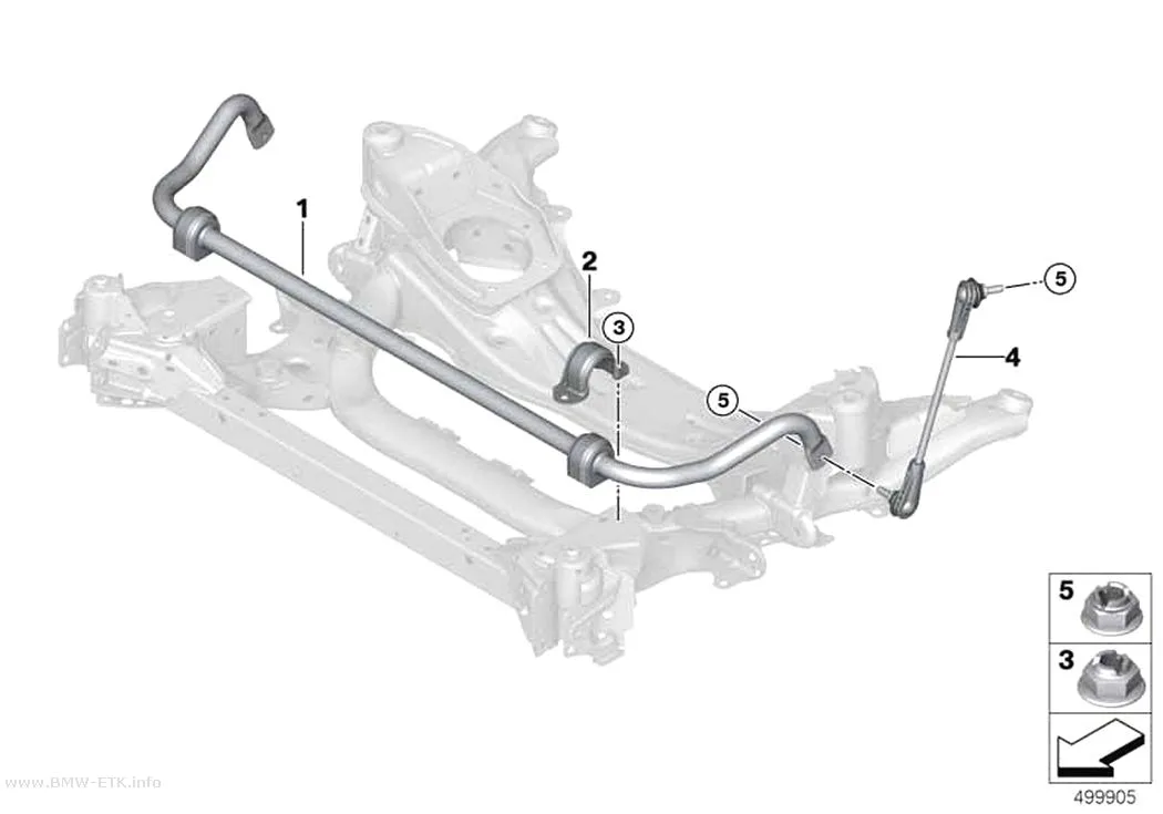 Šema: Stabilizator, prednji