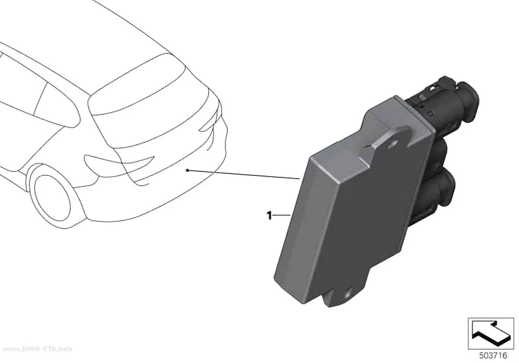 Šema: Upravljačka jedinica Smart Opener
