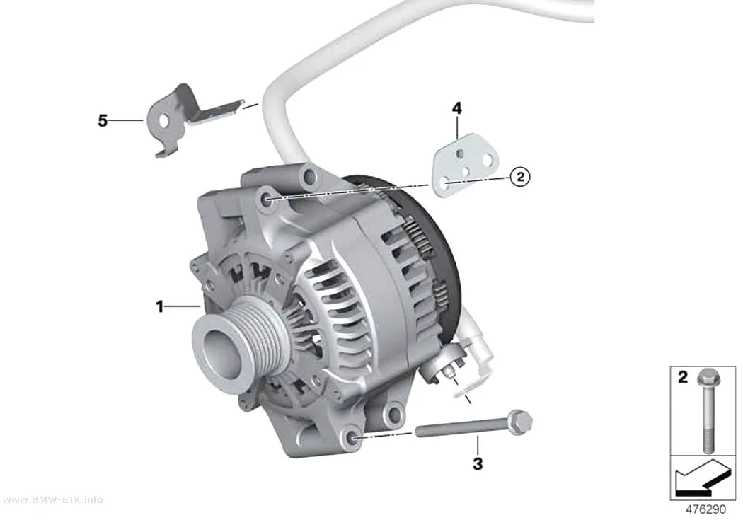 Šema: Alternator