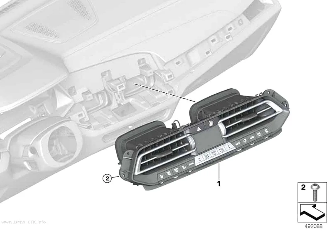 Šema: Upravljanje automatskom klimom