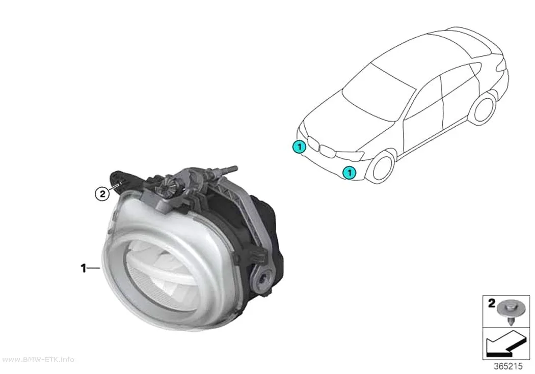 Šema: LED svetla za maglu